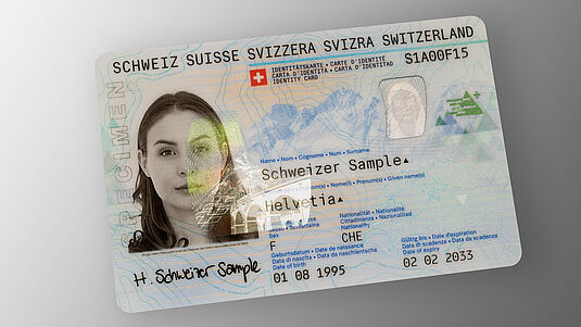 Swiss ID with KINEGRAM